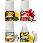 ClickWick Lush Earth Essential Oil Blend Collection, Long-Lasting Scented Fragrance for Aromatherapy, 4 Pack