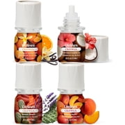 ClickWick Sun-Kissed Escape Essential Oil Blend Collection, Long-Lasting Scented Fragrance for Aromatherapy, 4 Pack