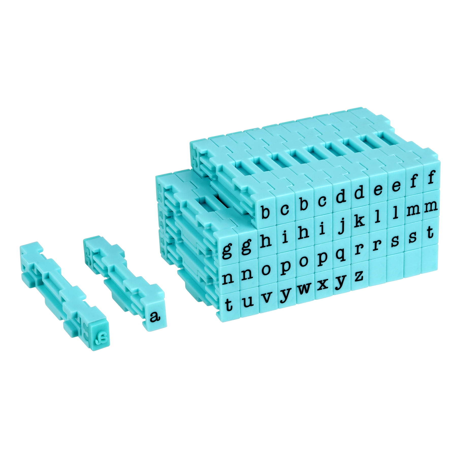 Recollections Clickable Lowercase Rubber Stamp Set