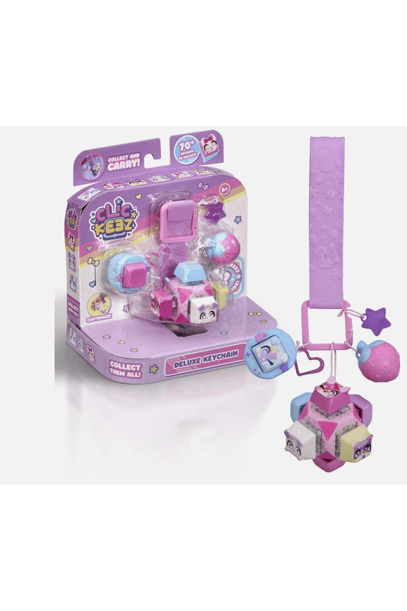 Clickeez Deluxe Keychain Fidget Cube Series 1