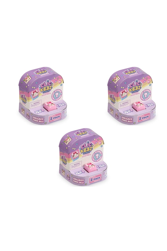 Keyboard Key Fidget Toys Collectible Characters 3-Piece Bundle