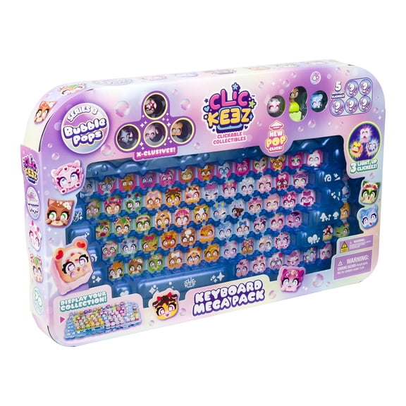 Clickeez S3 - Bubble Pops - Keyboard Mega Pack