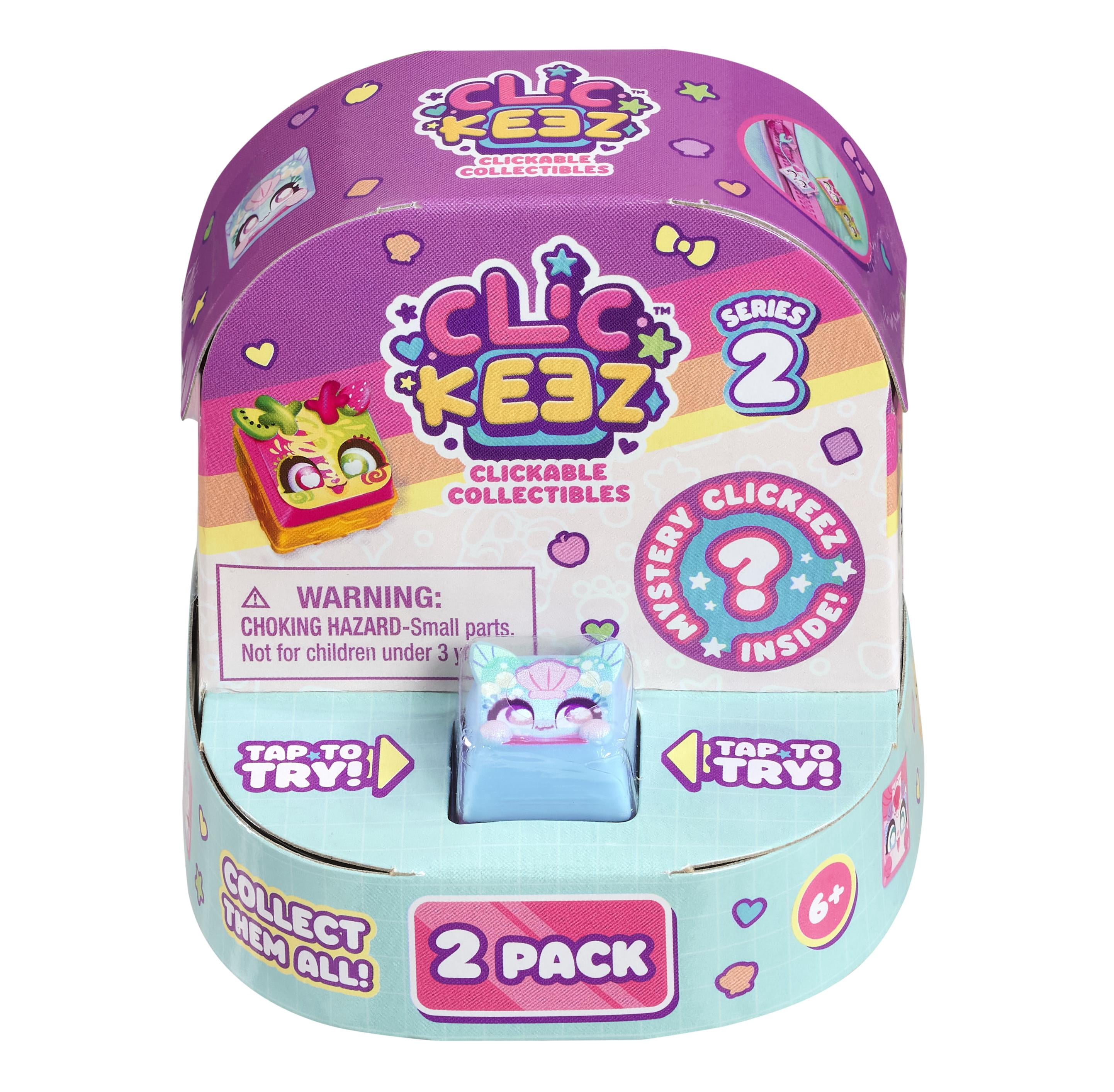 Clickeez Series 2 Mystery 2-Pack [2 RANDOM Clickable Collectibles!]