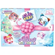 Clickeez Series 3 Bubble Pops Advent Calendar, 20 Collectible Character Keyboard Keys Click and Clack, Create Your Own Keychains, Ages 6+