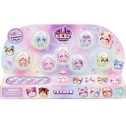 Clickeez Series 3 Clickable Collectibles Character Keyboard Keys Keychain, 12 Pack