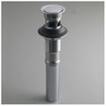 thumbnail image 1 of Clicker 1.25" Pop Up Bathroom Sink Drain - Configuration: Without Overflow, Finish: Vibrant Moderne Brushed Gold, 1 of 2