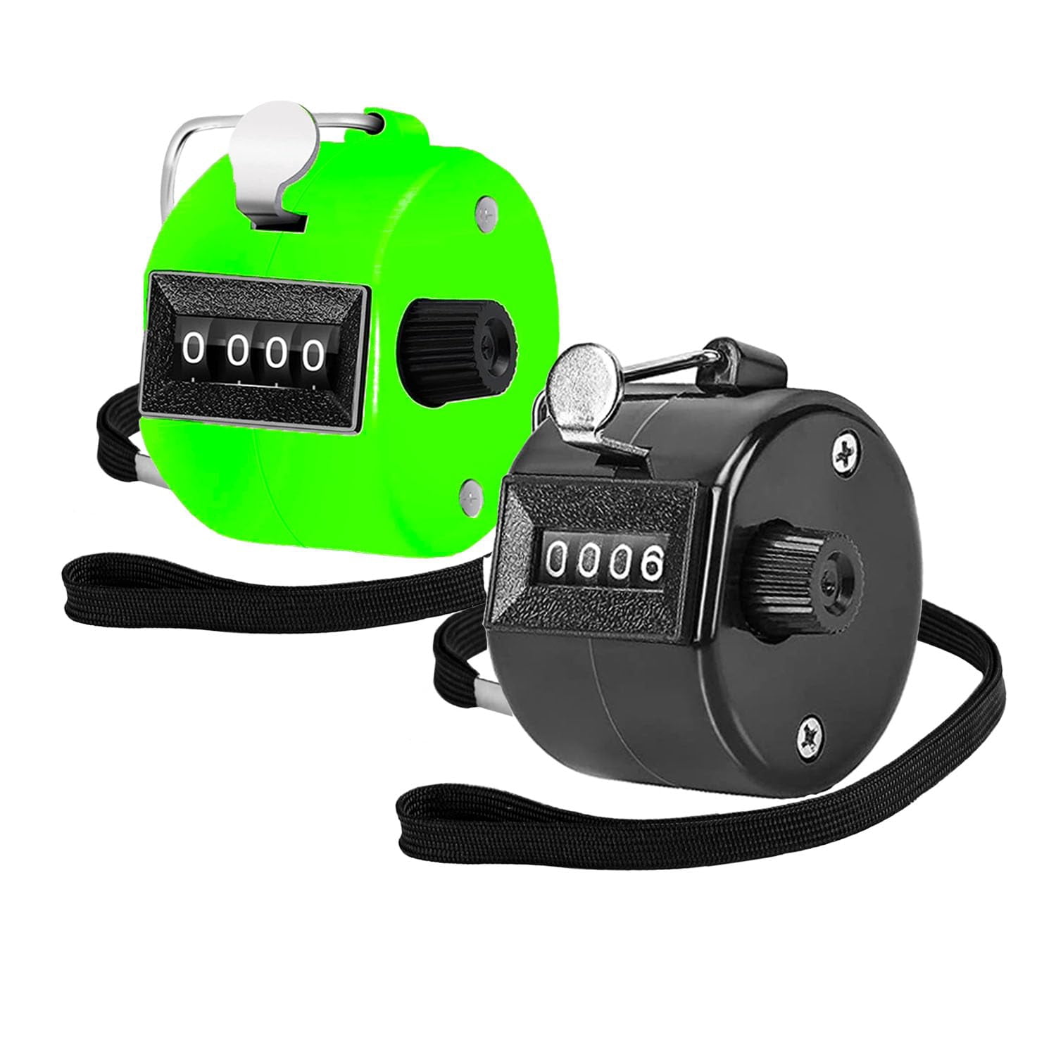 Clicker Counter Handheld Tally Counter 4-Digit Number Counter, 2 Pack ...