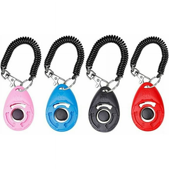 Clickers for dog training, educational clickers, with wrist strap