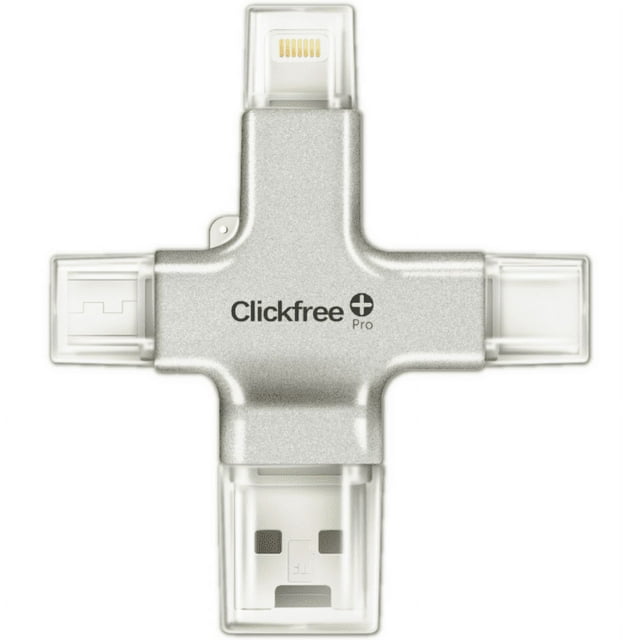 Clickfree™ PRO USB 3.0 MFiCertified Photo and Video Saver for iPhone