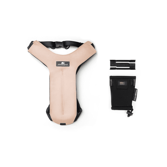 Clickit Sport Plus — Crash-Tested and Safety Certified Car Seat Belt Harness for Dogs — Small, First Blush