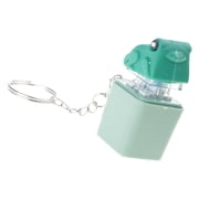 Clicky Sensory Stress Relief Keychains ABS Frogs Design Press Button Toy With LED Light For Desk Decoration
