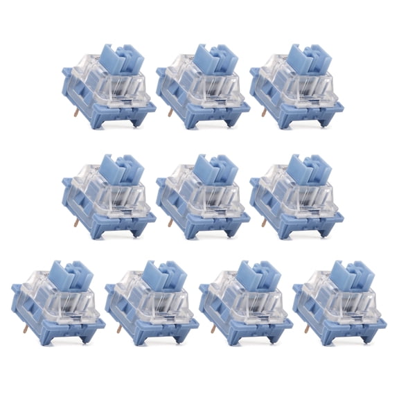 10PCS Gaming MX Switches Linear Tactile 3Pin Factory Lubed Mechanical Keyboard Linear Switches