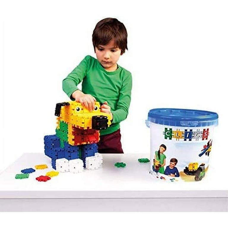 Clics Basic set of 275 pieces, Construction Toys for year old