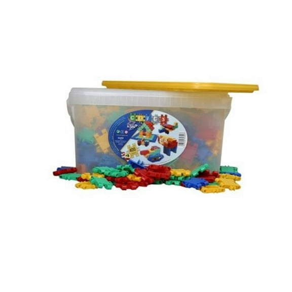 Clics Primary Color 400 Pack Construction Toy