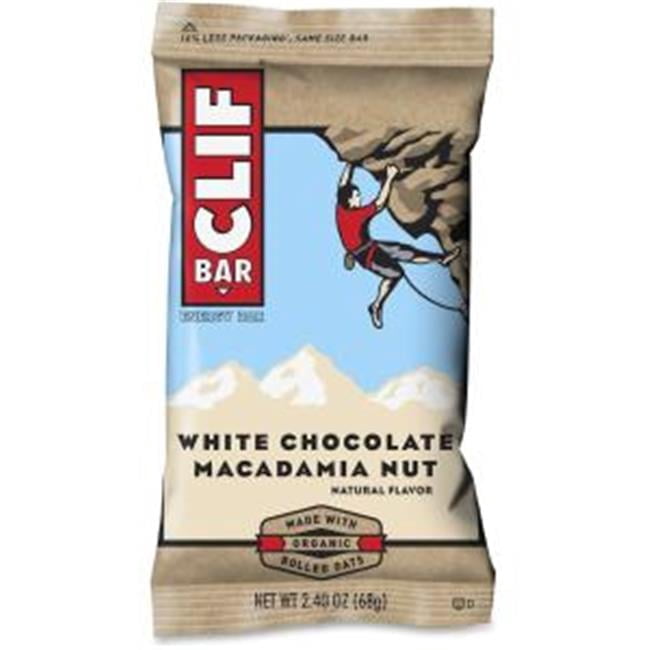 Clif Bar  Chocolate Macadamia Nut Energy Bar - White