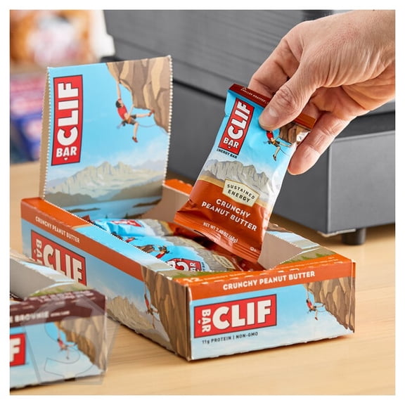 Clif Bar Crunchy Peanut Butter Energy Bar 2.4 oz. - 12/Box