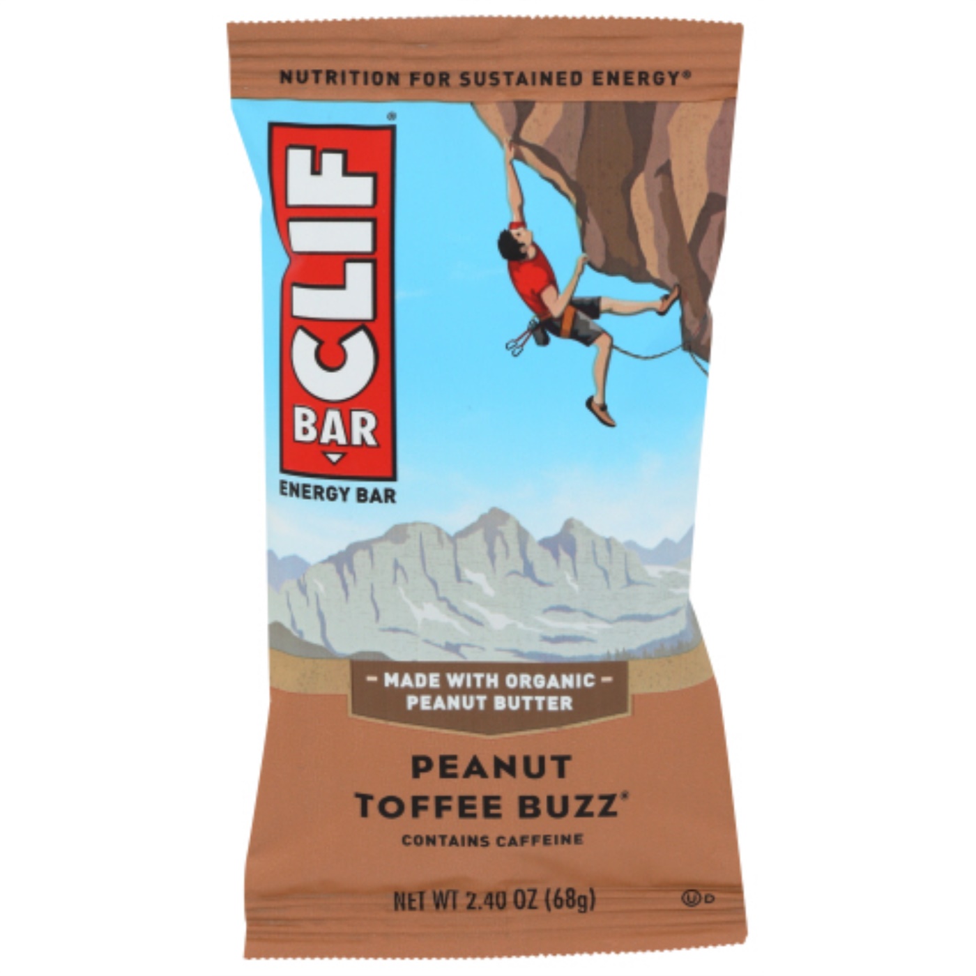 Clif Bar Energy Bar Peanut Toffee Buzz