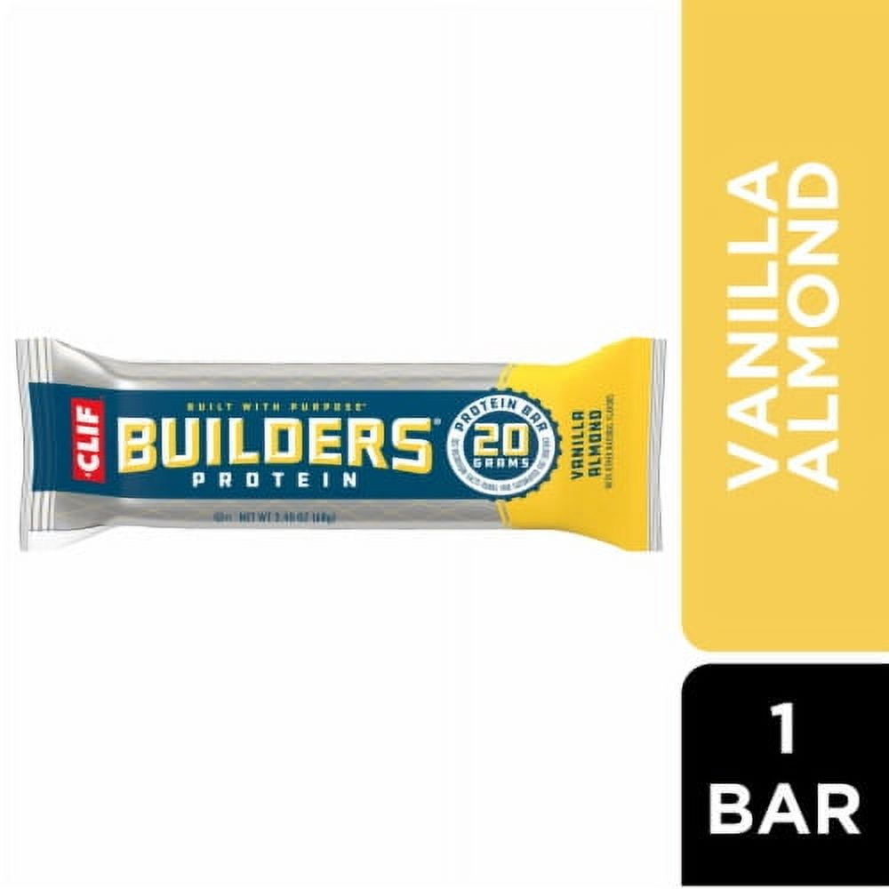 Clif Builders Vanilla Almond Protein Bar 1 ct.