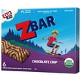 thumbnail image 1 of Zbar TMH1&nbsp;- Chocolate Chip - Soft Baked Snack Bars - Non-GMO - 11g Whole Grains - USDA Organic Granola Bars (6 Pack), 1 of 6