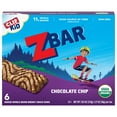 thumbnail image 1 of CLIF Kid Zbar - CI30&nbsp;Chocolate Chip - Soft Baked Whole Grain Snack Bars - USDA Organic - Non-GMO - Plant-Based - 1.27 oz. (6 Pack), 1 of 3