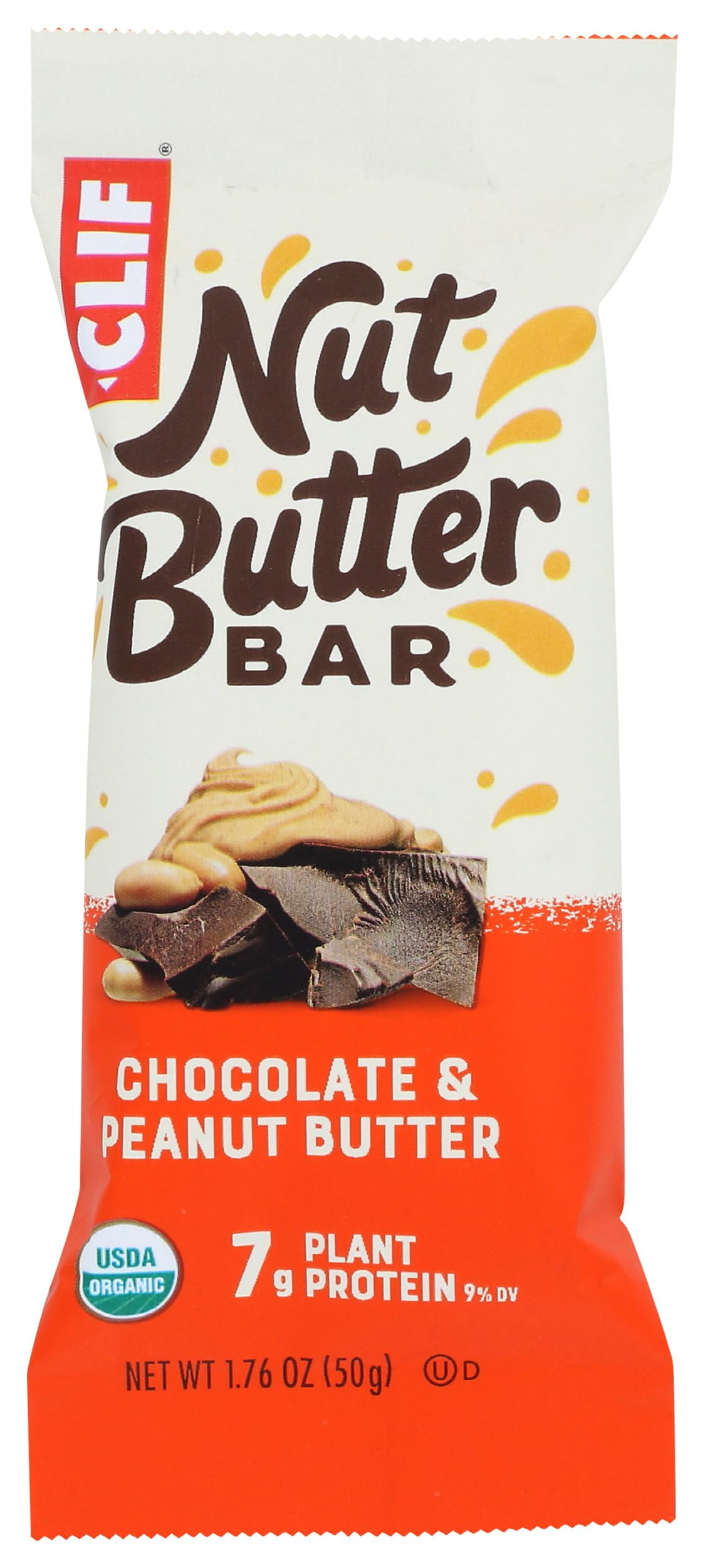 Clif Nut Butter Bar Chocolate Chip Peanut Butter, 1.76 Oz