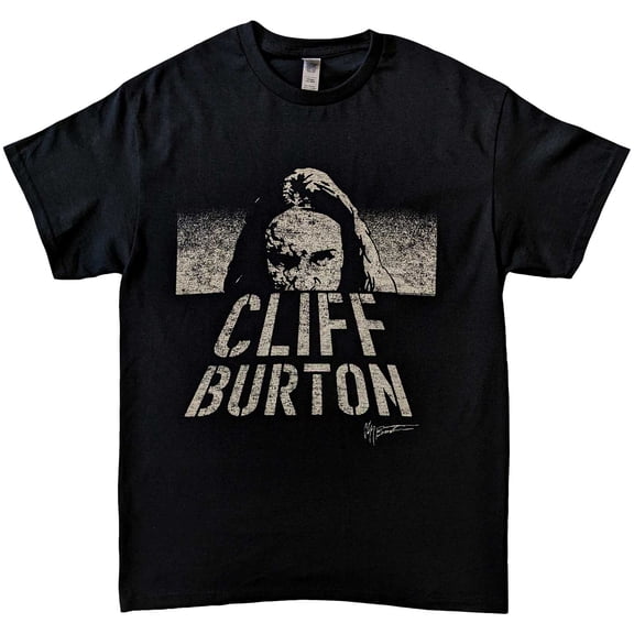 Cliff Burton Men's Day of The Dead T-Shirt Medium | Officially Licensed Merchandise
