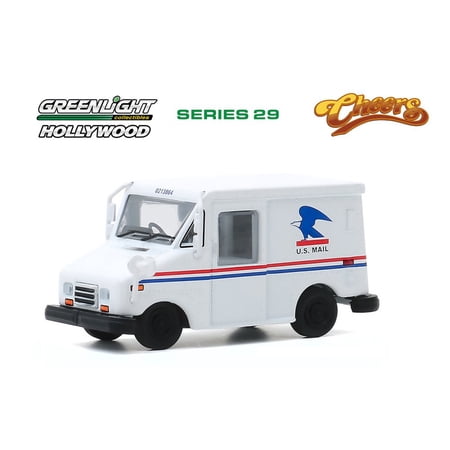 Cliff Clavin's U.S. Mail Long-Life Postal Delivery Vehicle (LLV), Cheers - Greenlight 44890D/48 - 1/64 scale Diecast Model Toy Car