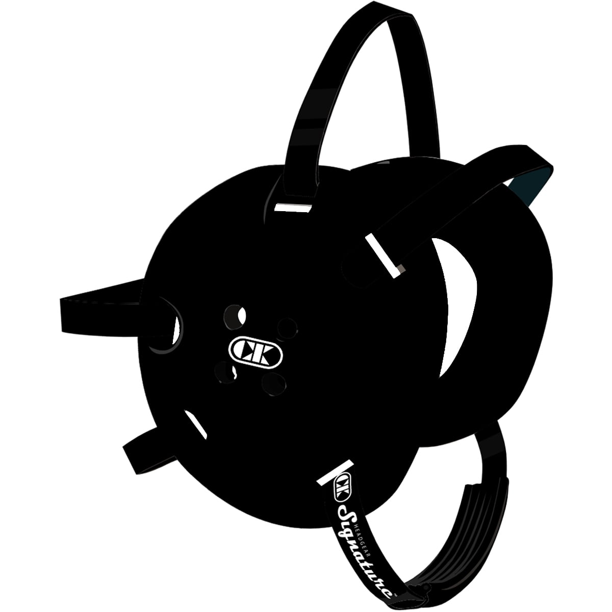 Cliff Keen E58 Signature Wrestling Headgear Black/Black