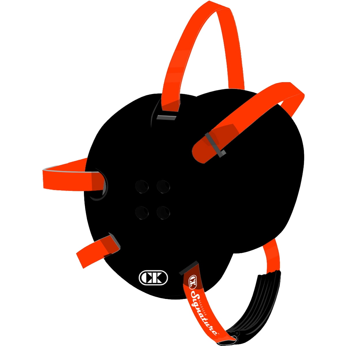 Black/Orange
