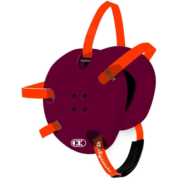 Cliff Keen E58 Signature Wrestling Headgear - Maroon/Orange