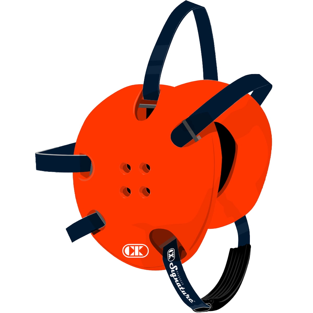 Orange/Navy