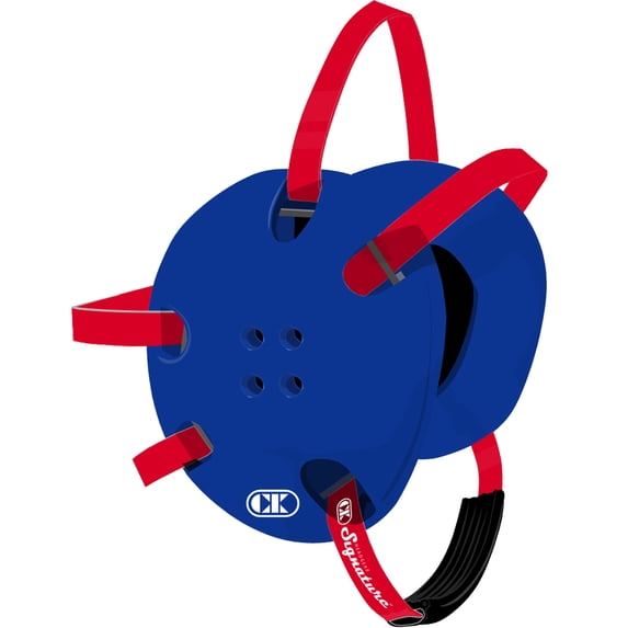 Cliff Keen E58 Signature Wrestling Headgear - Royal Blue/Scarlet