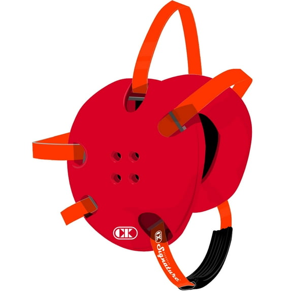 Cliff Keen E58 Signature Wrestling Headgear - Scarlet/Orange