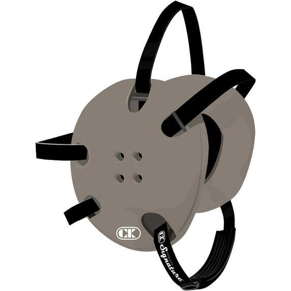 Cliff Keen E58 Signature Wrestling Headgear - Silver/Black