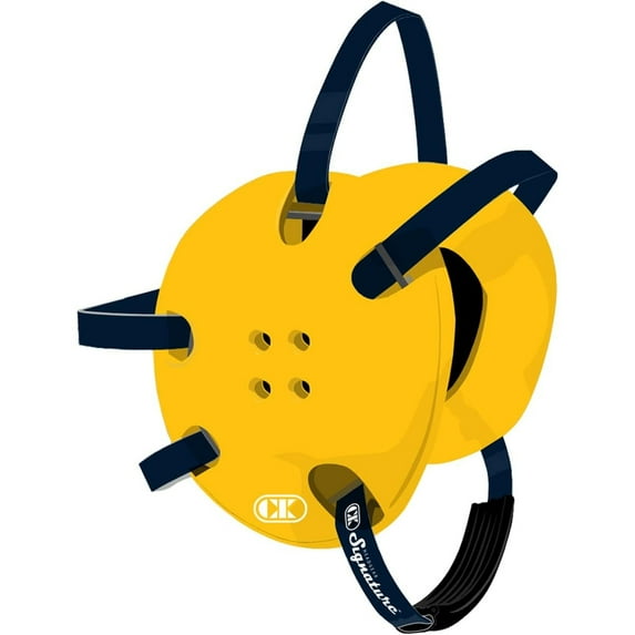 Cliff Keen E58 Signature Wrestling Headgear - Vegas Gold/Navy