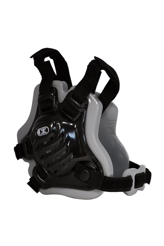 F5 Tornado Wrestling Headgear - Black/Silver/Black