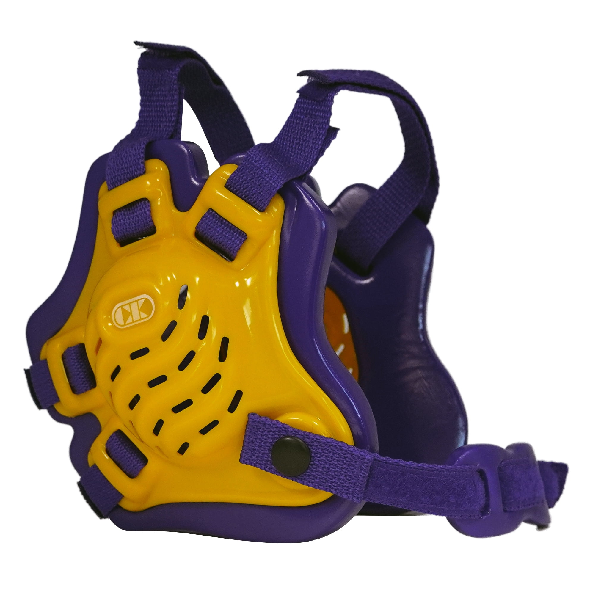 Cliff Keen F5 Tornado Wrestling Headgear Gold/Purple/Purple