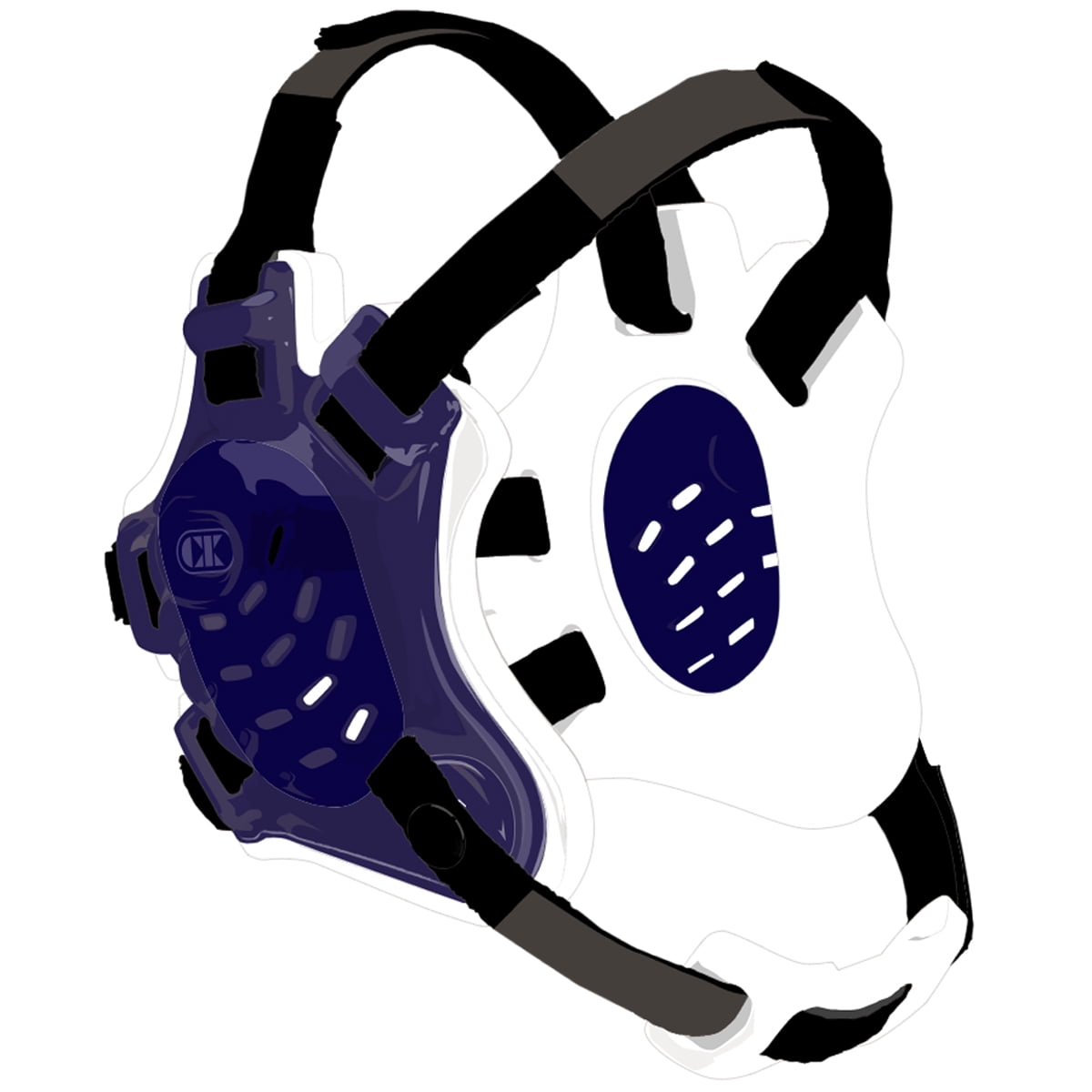 Cliff Keen CPF5 – Cuscinetto Imbottito Per Sottogola Per Caschi F5 Tornado E F3 Twister - 5