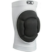 Cliff Keen The Impact Adult Knee Pad - White/Charcoal