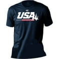 thumbnail image 1 of Cliff Keen USA Suplay Lifestyle T-Shirt - Medium - Navy, 1 of 1