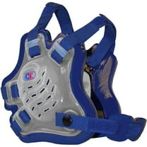 Cliff Keen Youth F5 Tornado Wrestling Headgear - Translucent/Royal Blue
