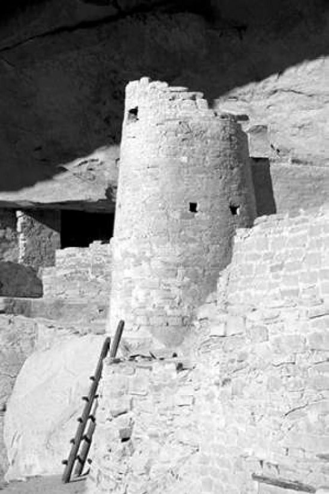 Cliff Palace Detail II BW Canvas Art - Douglas Taylor (24 x 36)
