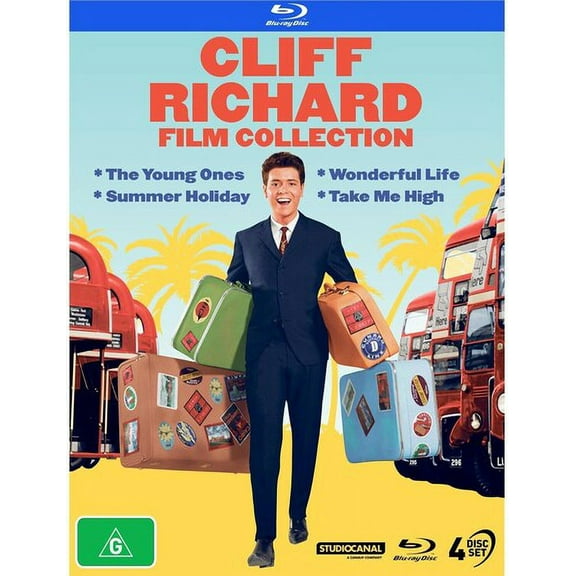 Cliff Richard: 4 Film Collection (Blu-ray), Via Vision, Music & Performance