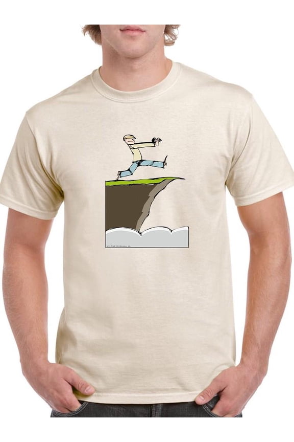 Cliff T-Shirt Men -Wilfred Hildonen Designs, Male Large