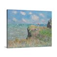 thumbnail image 1 of Cliff Walk at Pourville by Claude Monet Classical Framed Wall Art, 1 of 6