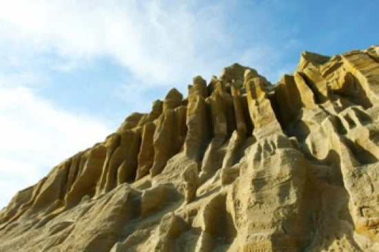 Cliff face between Fillmore and Moorpark California USA Canvas Art - Panoramic Images (24 x 16)