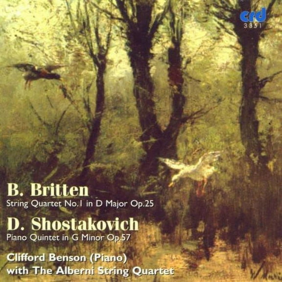 Clifford Benson - String Quartet in D Op 25 - Music & Performance - CD