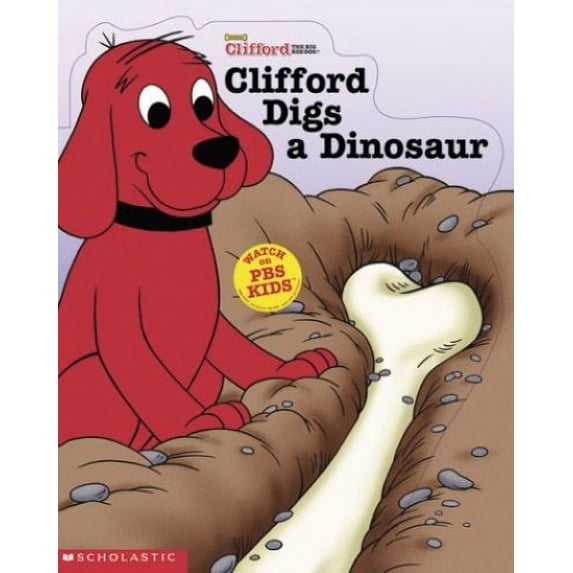 Pre-Owned Clifford Digs a Dinosaur (Paperback) 0439434297 9780439434294