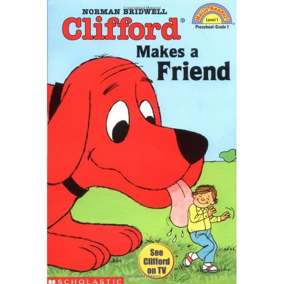 Pre-Owned Clifford Makes a Friend (Hello Reader, Level 1) (Hardcover) 0590379305 9780590379304