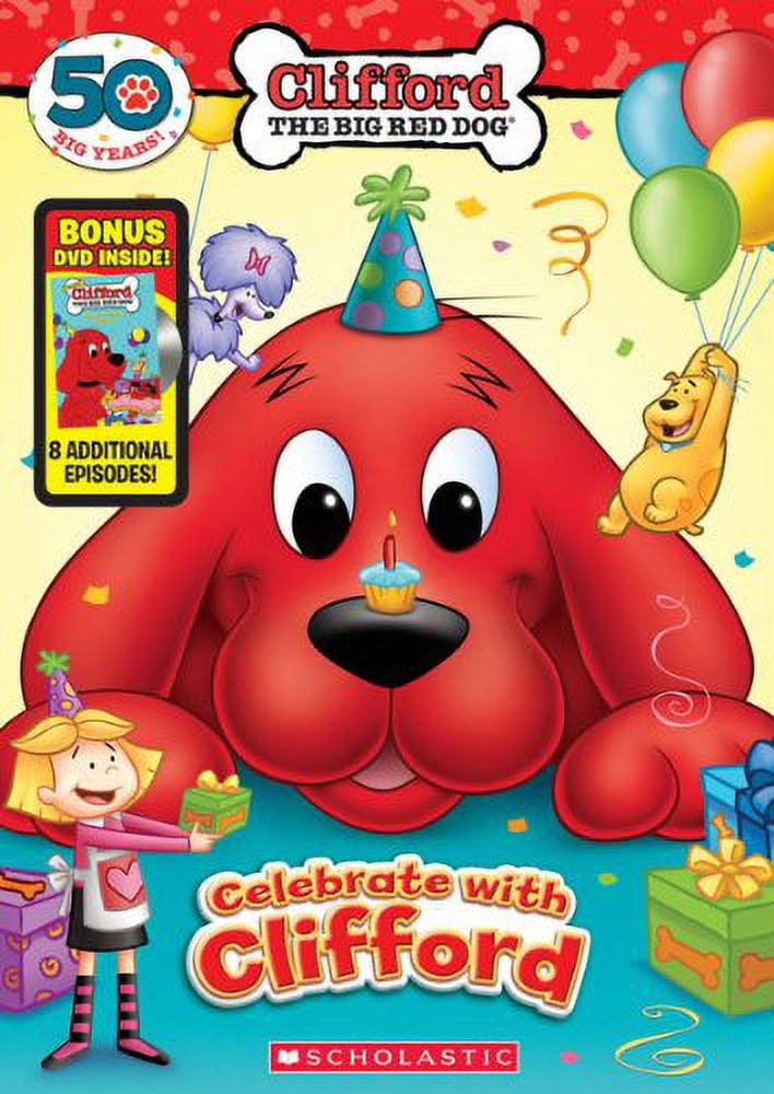 CLIFFORD The Big Red Dog DVD 2007 #17360 Full Screen by Scholastic  Entertainment